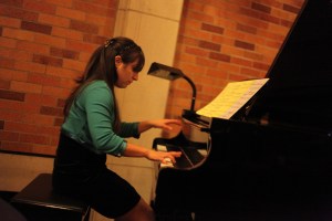 Me Playing the Piano at Massey