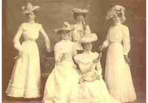 Chicago theater troup eating bananas