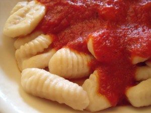 Gnocchi from "Como" one of my favourite Italian Restaurants in Niagara Falls, New York